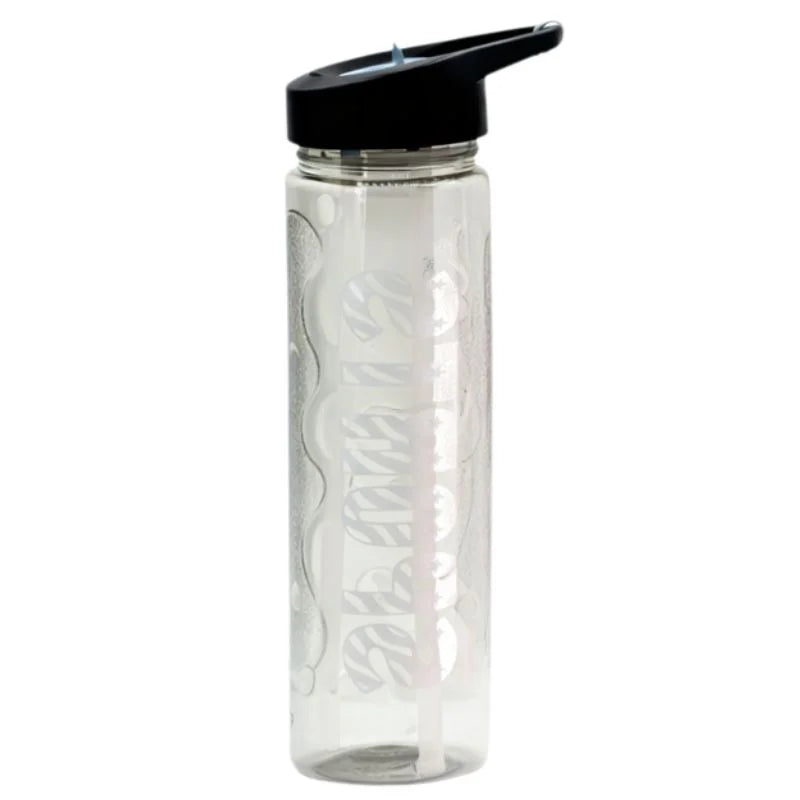Black Stylish Water Sport Bottle 1000ml with Straw | Leakproof BPA-Free Hydration Bottle for School, Gym & Travel