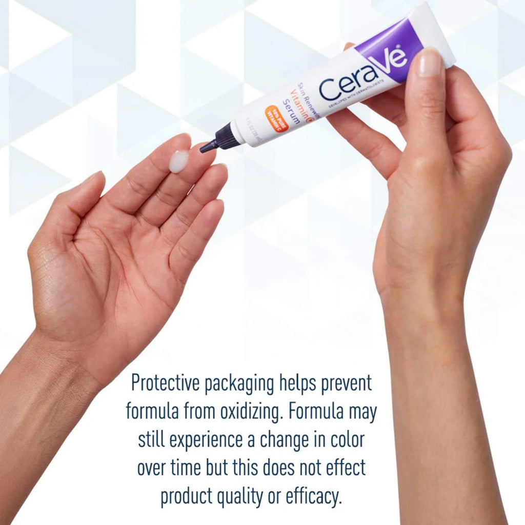 CeraVe Skin Renewing Vitamin C Serum 30ml | Brightening, Anti-Aging & Hydrating