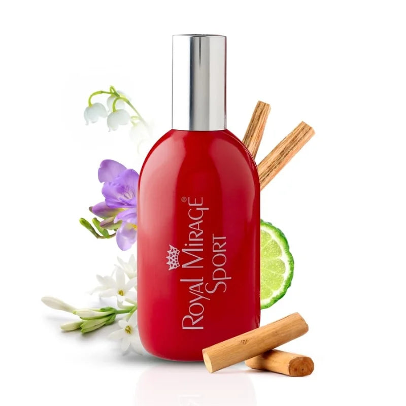 Royal Mirage Sport Eau De Cologne 120ml | Long-Lasting Refreshing Unisex Perfume