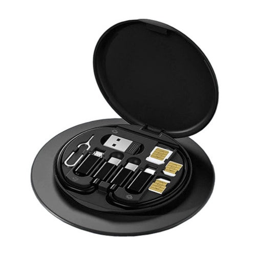 New Data Cable Storage Box | 60W Fast Charging | Multifunctional Mobile Phone Holder & Organizer