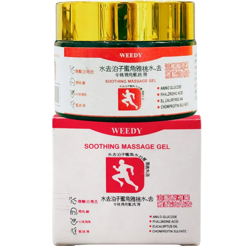 WEEDY Top Japanese Pain Gel | Rapid Relief from Muscle Tension | 100g